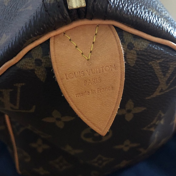 LOUIS VUITTON SPEEDY BAG - Picture 4 of 4